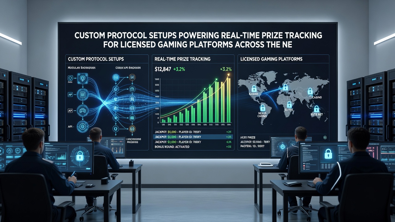 Netwerkdiagram van protocollen voor prijsupdates in Nederlandse casinos