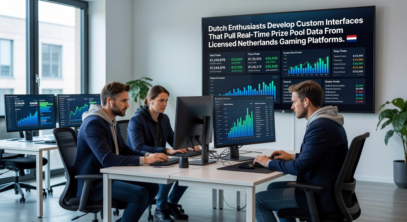 Nederlandse ontwikkelaars tonen hun custom interfaces voor realtime prijsdata van legale gokplatforms