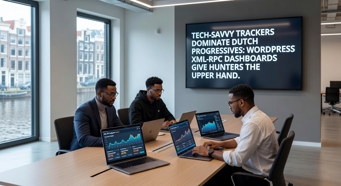 Voorbeeld van een Nederlandse tracker-community forum met XML-RPC geconfigureerde dashboards en jackpot-alerts in actie