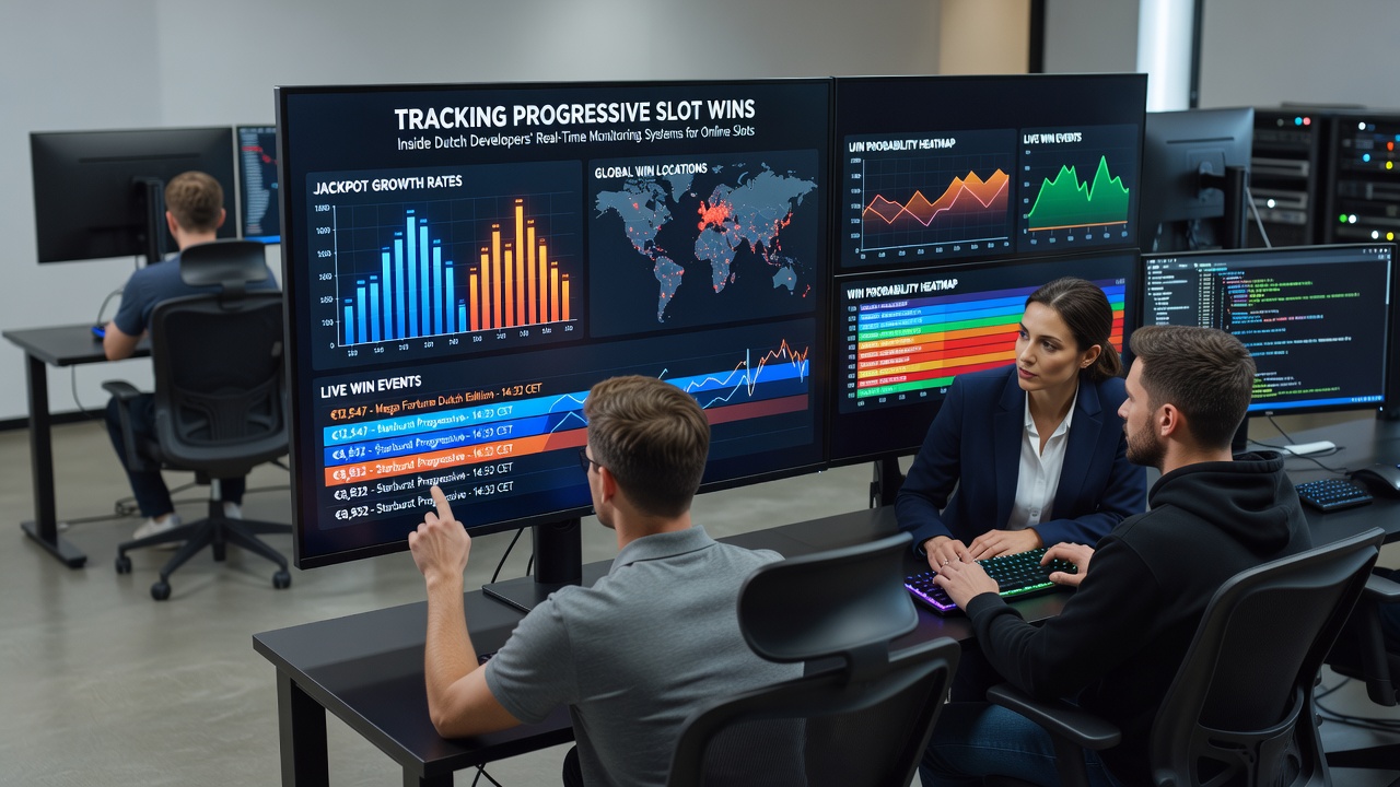 Overzicht van real-time monitoring dashboards gebruikt door Nederlandse slotontwikkelaars